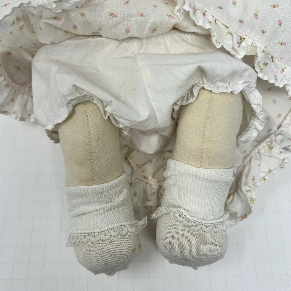 Vintage My Child Girl Doll Blonde Hair‎ Blue Eyes 1985 Soft Body Mattel Toy